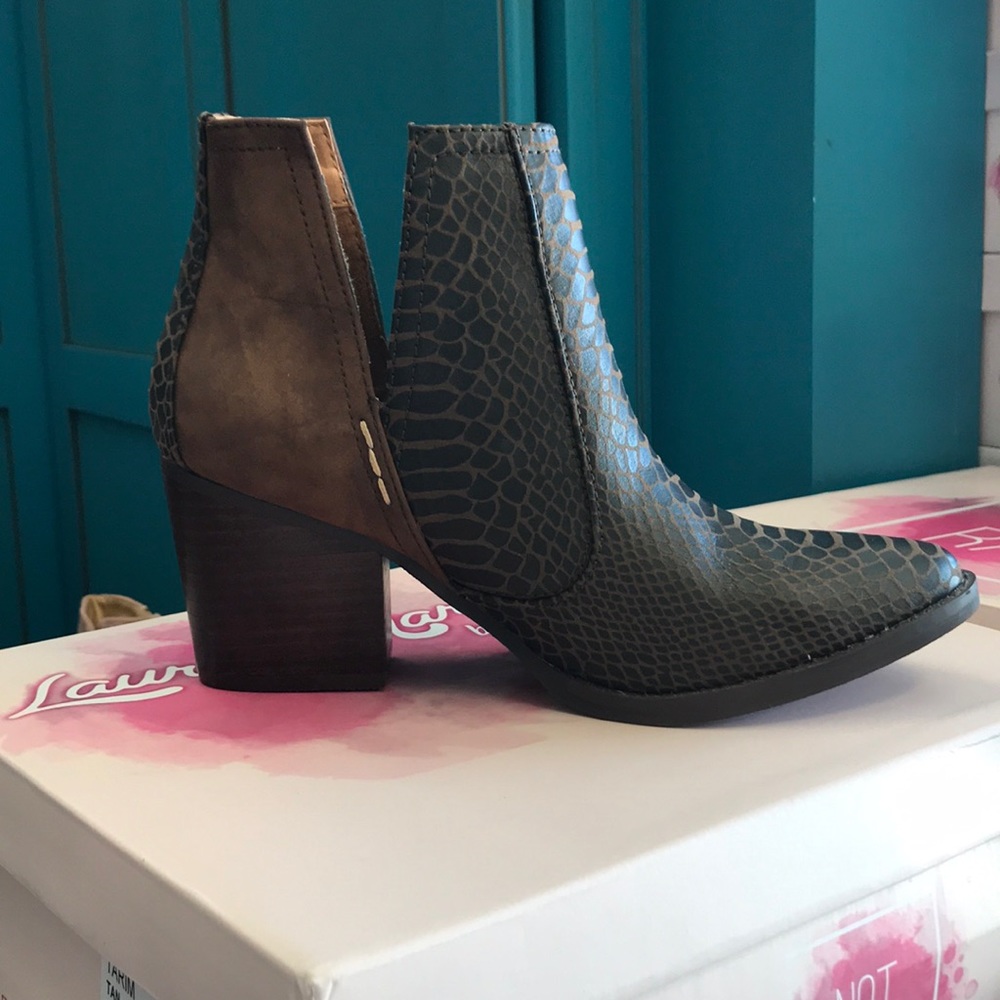 Not Rated Brown Booties